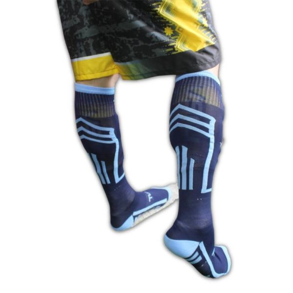Media deportiva para fútbol y microfútbol REF-Azul - Image 2